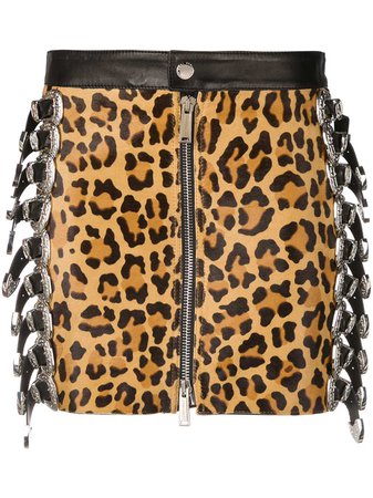Dsquared2 leopard-print Fitted Skirt - Farfetch
