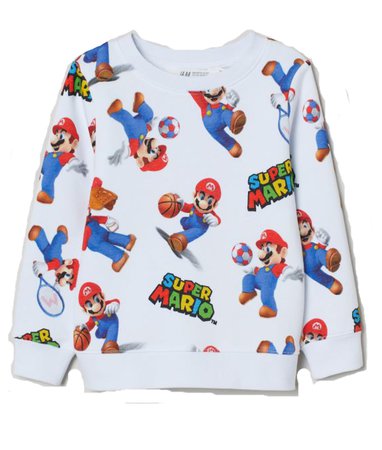 super Mario sweatshirt