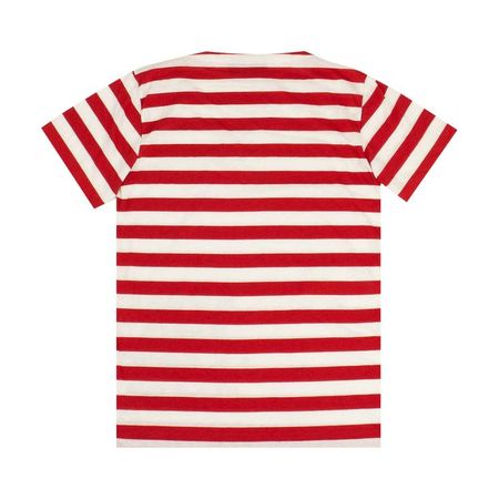 red and white striped gucci shirt