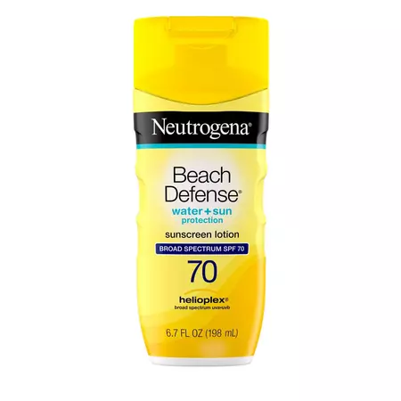 Neutrogena Beach Defense Sunscreen Lotion - Spf 70 - 6.7 Fl Oz : Target