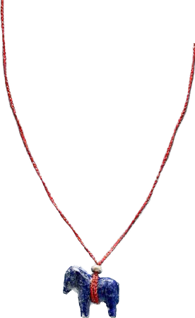 sundancecatalog.com single pendant horse necklace