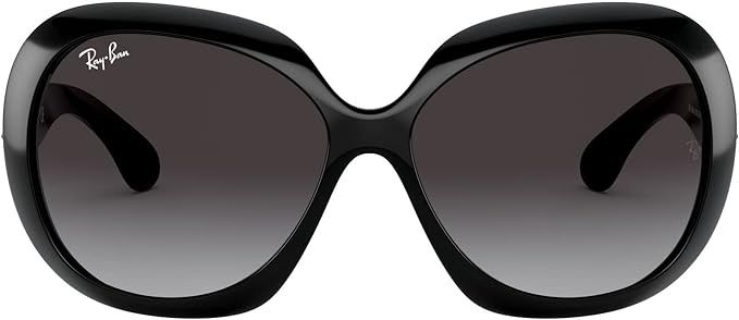 Amazon.com: Ray-Ban Women's RB4098 Jackie Ohh II Butterfly Sunglasses, Black/Light Grey Gradient Dark Grey, 60 mm + 0 : Clothing, Shoes & Jewelry