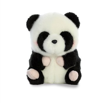 Precious the Panda Stuffed Animal | Rolly Pet | Stuffed Safari
