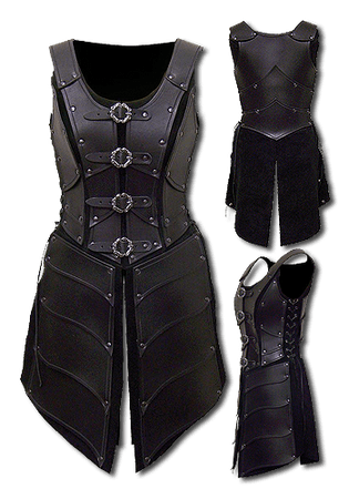 female armor leather - Google Search