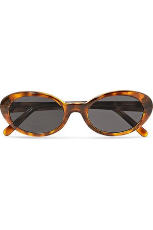 Illesteva | Seattle round-frame tortoiseshell acetate sunglasses | NET-A-PORTER.COM