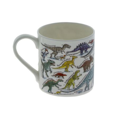 Picturemaps dinosaurs fine bone china mug | the Natural History Museum online shop
