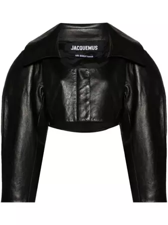 Jacquemus La Veste Obra Cuir Leather Jacket - Farfetch