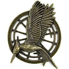 Amazon.com: The Hunger Games Catching Fire Mockingjay Prop Replica Pin by The Hunger Games: Catching Fire : Clothing, Shoes & Jewelry