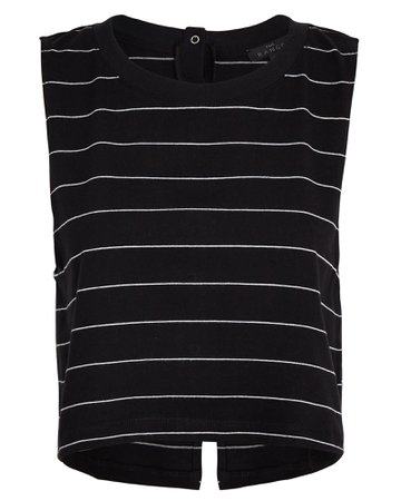 4 The Range Striped Snap Back Muscle Tank | INTERMIX®