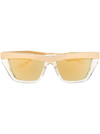 Bottega Veneta Eyewear cat-eye sunglasses - FARFETCH