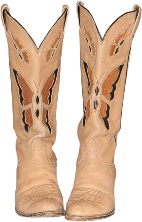 butterfly cowboy boots