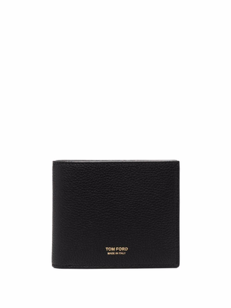 Tom Ford Men's Black Leather Wallet | ModeSens