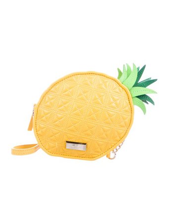 Kate Spade New York Wing It Pineapple Crossbody Bag - Handbags - WKA104422 | The RealReal