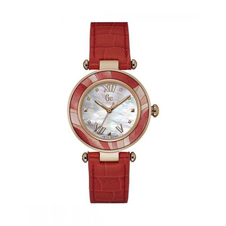Watches | Shop Women's Guess Red Quartz Analog Watch at Fashiontage | Y12006L1-268990