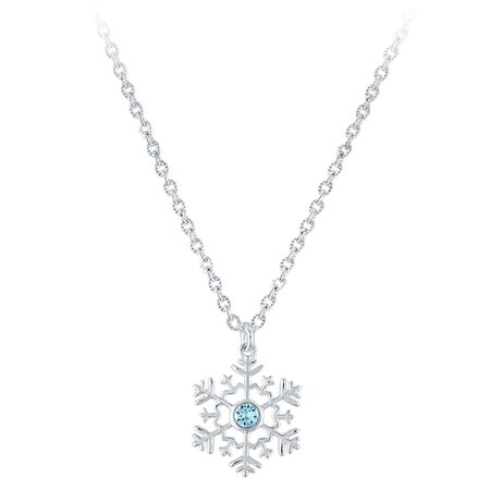 Frozen Swarovski Crystal Snowflake Necklace | shopDisney