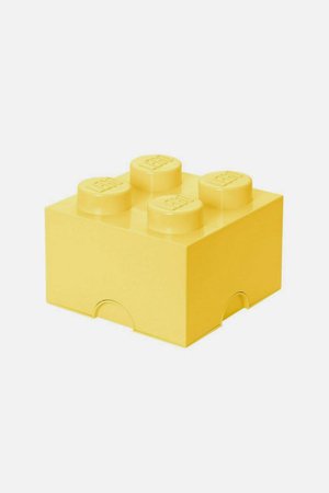 LEGO Cool Yellow Large Storage Box 4 | Urban Outfitters