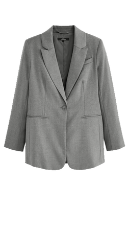 grey blazer