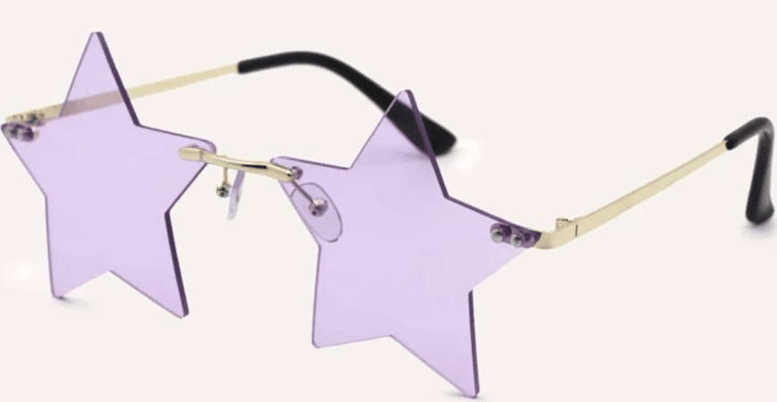 purple star sunglasses