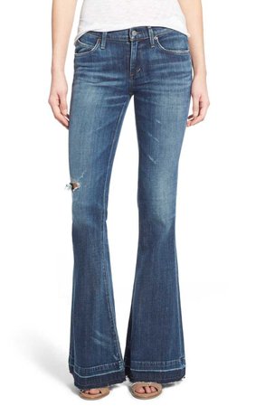 A Gold E 'Madison' Flare Jeans (Starwood Distressed) | Nordstrom