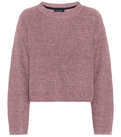 Jubilee metallic wool-blend sweater