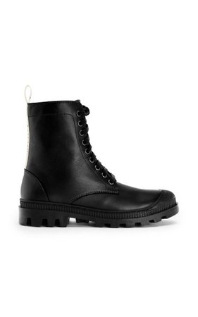 Leather Combat Boots By Loewe | Moda Operandi