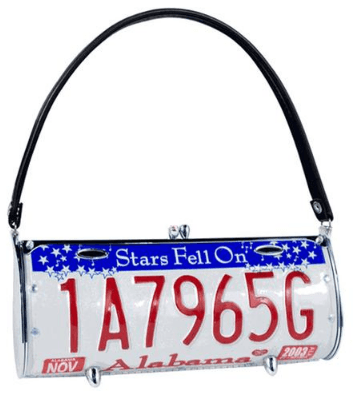 Wendell August - Little Earth Fender License Plate Purse - Choose Your State | Jessup's of Melbourne