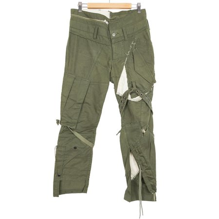 Silver League sur Instagram : Junya Watanabe Reconstructed Cargo Pants - AW06 by Junya Watanabe Size M Details Reconstructed from Military Green cargo trousers A…