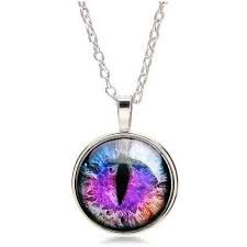 purple dragon eye necklace - Google Search