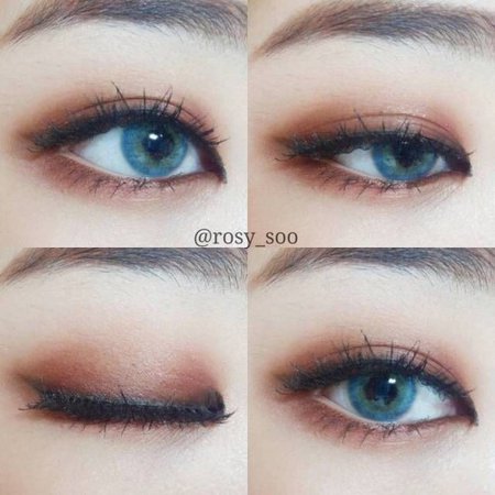 Korean eye makeup | Tumblr