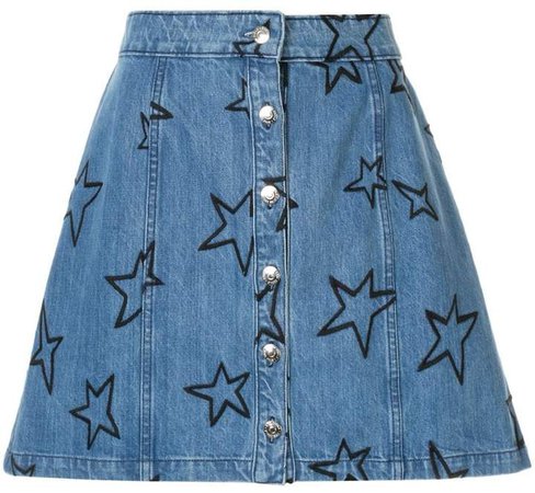Être Cécile all-over star skirt