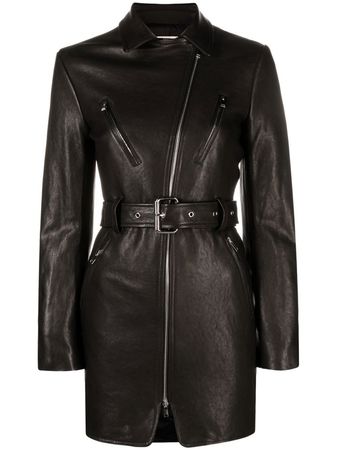 KHAITE Nuelle Leather Minidress - Farfetch