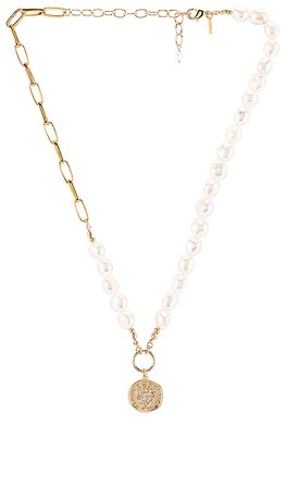 Natalie B Jewelry St. Tropez Necklace in Gold | REVOLVE