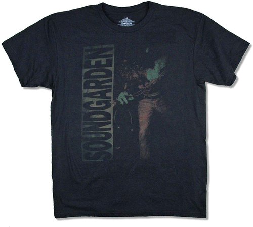 Amazon.com: Soundgarden Louder Than Love Distressed Black T Shirt (M): Clothing