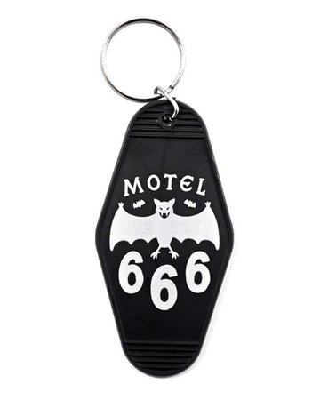 Motel 666 Hotel Key Tag Keychain – Strange Ways