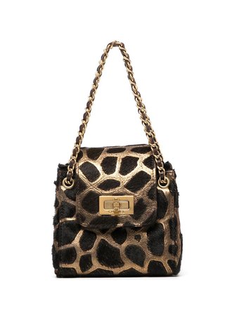 Chanel Pre-Owned 2000s 2.55 Giraffe Pattern Mini Bag - Farfetch