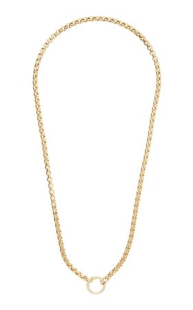The Box Chain 18k Yellow Gold Necklace By Jenna Blake | Moda Operandi