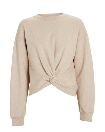 FRAME Twisted Cotton Sweatshirt | INTERMIX®