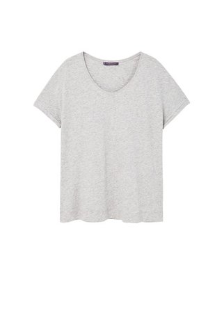 Violeta BY MANGO Essential cotton t-shirt