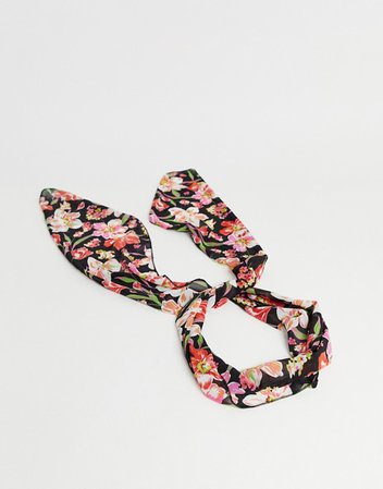 Liars & Lovers abstract floral print headscarf | ASOS