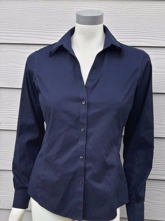 Button Down Shirt (Navy)