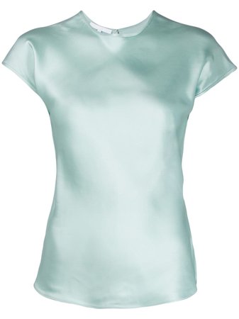 Helmut Lang Satin T-Shirt Ss20 | Farfetch.com