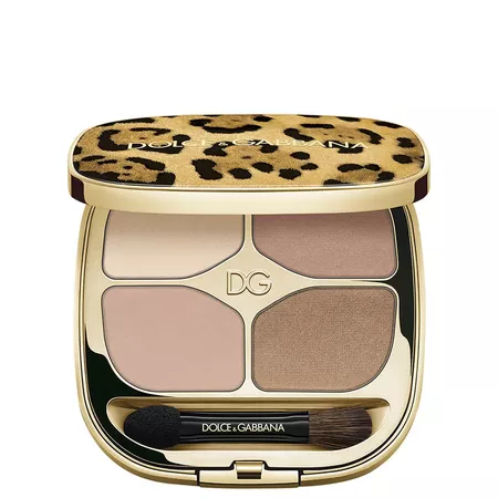 Dolce&Gabbana Felineyes Intense Eyeshadow Quad - Warm Nude 5 4.8g - LOOKFANTASTIC