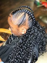 cute hairstyles for black girls braids - Google Search