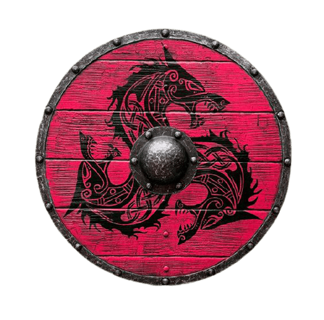 viking shield aesthetic