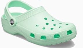 lime green crocs