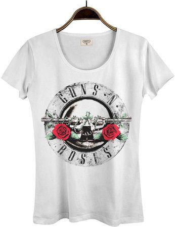 White Guns N' Roses Shirt