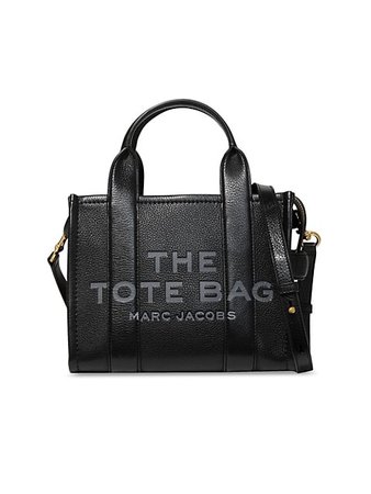 Shop Marc Jacobs Mini Traveler Leather Tote | Saks Fifth Avenue