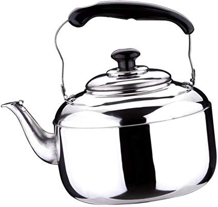Premium Whistling Tea Kettle - Rust Resistant Stainless Steel Gas Electric Induction Stovetop Kettle - Whistle Tea Pot -Outdoor Water & Camping Teapot - 6L: Amazon.ca: Home & Kitchen