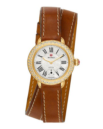 michele double tour watch