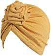 Amazon.com: Voberry Kids Baby Bohemian Head Wrap Cap Cute Cotton Turban Knot Hat (Gray 1): Baby